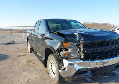 2021 Chevrolet Silverado 1500 4Wd Double Cab Standard Bed Wt from USA, damaged, VIN 1GCRYAEF9MZ322172
